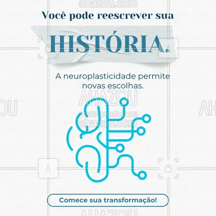posts, legendas e frases de para whatsapp, instagram e facebook: A ciência prova: sua mente pode aprender a pensar diferente, agir diferente e sentir diferente.
Basta saber por onde começar.
#neuroplasticidade #mudançadevida #resiliencia #autocuidado #reprogramacaomental #neurociencia