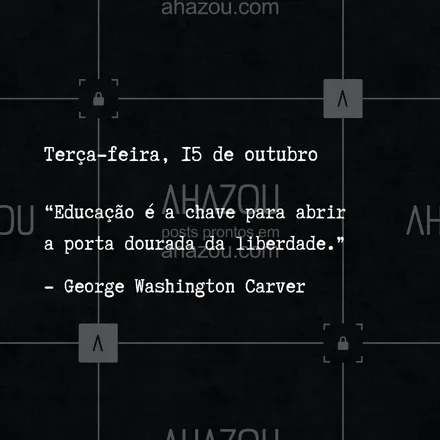 posts, legendas e frases de posts para todos para whatsapp, instagram e facebook: 🗝️✨ Neste Dia do Professor, celebramos o poder do ensino e como ele nos liberta! Cada lição é uma oportunidade de crescimento. Qual aprendizado você carrega com você? 
#DiaDoProfessor #EducaçãoTransformadora #ahazou #motivacional #frasedodia