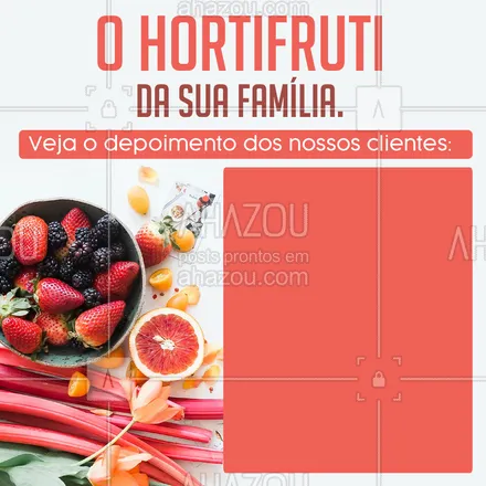 posts, legendas e frases de hortifruti para whatsapp, instagram e facebook: Alimentos fresquinhos para você e sua família cuidarem da saúde, peça já o seu. #hortifruti #ahazoutaste #depoimento #frutas #legumes 