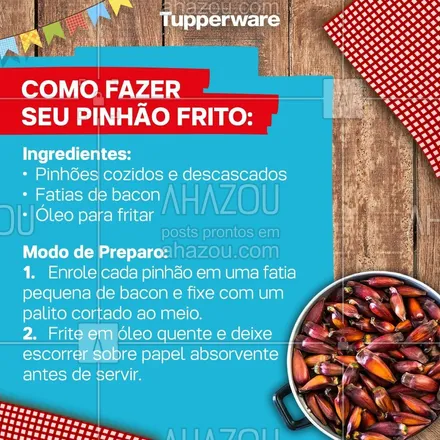 posts, legendas e frases de tupperware para whatsapp, instagram e facebook: Por último, mas não menos importante, chegou a vez dos guri, ou melhor, do Sul! Vem ver as comidas mais populares nas festividades juninas dessa região e conta para a gente nos comentários qual você mais gosta!
#tupperware #regiaosul #festajunina #arraiátupperware  #comidatípica #pratotípico #ahazourevenda #ahazoutupperware