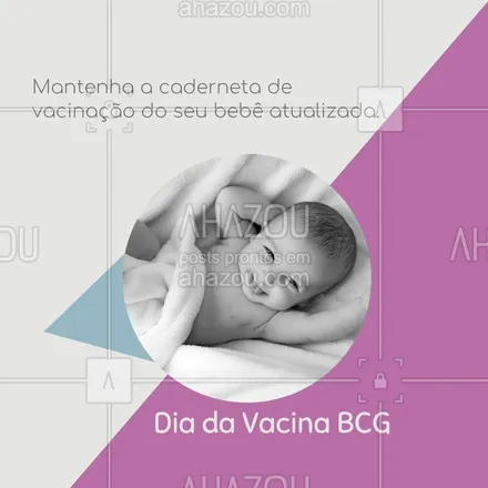 posts, legendas e frases de assuntos variados de Saúde e Bem-Estar para whatsapp, instagram e facebook: Cuide de quem você ama e leve o seu bebê para tomar a vacina BCG. Cuidado e proteção sempre! 💉❤ #vacina #diadavacinaBCG #vacinaBCG #BCG #vacinacao #bebe #crianca #prevencao #protecao #vacinar #AhazouSaude #saude  #viverbem  #qualidadedevida  #cuidese  #bemestar 