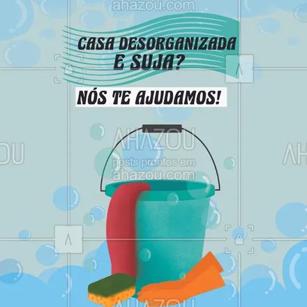 posts, legendas e frases de faxina para whatsapp, instagram e facebook: Já conhece nosso serviço de faxina? Oferecemos um limpeza pesada que vai deixar sua casa brilhando, entre em contato e venha conhecer. #faxina #limpeza #AhazouServiços #diarista #casa #higiene