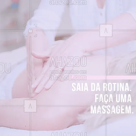 posts, legendas e frases de massoterapia para whatsapp, instagram e facebook: Agende já o horário da sua massagem ? #massagem #massoterapia #ahazou #frases