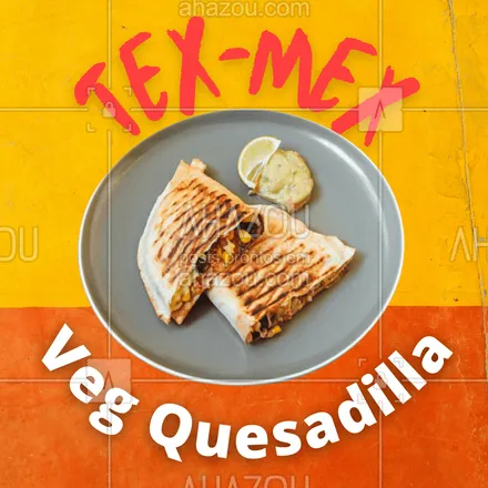 posts, legendas e frases de cozinha mexicana para whatsapp, instagram e facebook: 
Dios mio! Quesadillas vegetarianas, você tem que provar.??
 #ahazoutaste  #comidamexicana #cozinhamexicana #vivamexico #texmex #veg#vegetariano #quesadilla