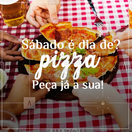 posts, legendas e frases de pizzaria para whatsapp, instagram e facebook: ? Peça já a sua! ☎️ XXXXXX #pizza #pizzaria #ahazouapp #delivery
