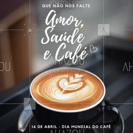 posts, legendas e frases de posts para todos para whatsapp, instagram e facebook: Afinal, sem café nada existe! ?  #café #ahazoutaste #diadocafe

