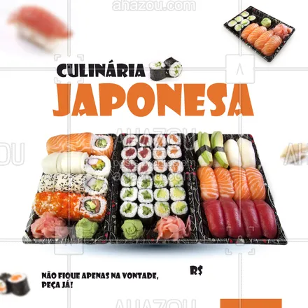 posts, legendas e frases de cozinha japonesa para whatsapp, instagram e facebook: Menor preço e Maior sabor! ?
Ligue e peça seu combo ??

#japones #japones #japonesas #culinariajaponesa #ahazou #sushi #maki #temaki #sashimi #uramaki 