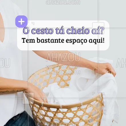 posts, legendas e frases de lavanderia para whatsapp, instagram e facebook:  Traz suas roupas pra cá e deixa a gente cuidar delas! ?
#roupasuja #AhazouServicos #lavanderia 