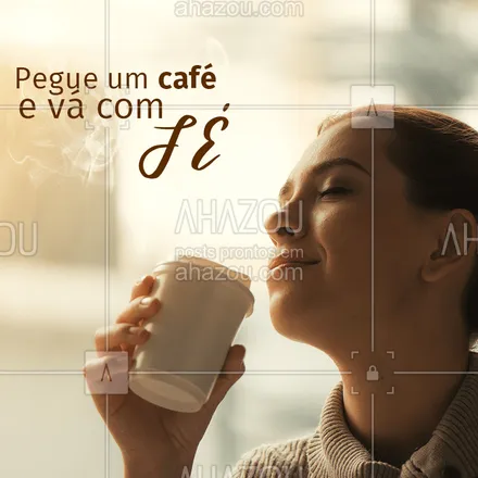 posts, legendas e frases de cafés para whatsapp, instagram e facebook: E para dar aquele gás na sua manhã, comece com um cafézinho! ☕ #cafe #ahazoutaste #cafeteria