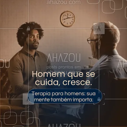 posts, legendas e frases de saúde mental para whatsapp, instagram e facebook: Você vai à academia para cuidar do físico. E sua mente? 💭 Não deixe o cuidado mental de lado. Terapia é treino para sua paz interior. 🌈
#HomensNaTerapia #CuidadoIntegral #AhazouSaude #headspace #saudemental #viverbem #qualidadedevida #terapiaparahomem