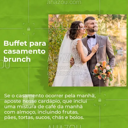 posts, legendas e frases de buffet & eventos para whatsapp, instagram e facebook: Qual o buffet ideal para o seu casamento? #Buffets #BuffetdeCasamento #CarrosselAhz #ahazoutaste  #eventos #catering #foodie