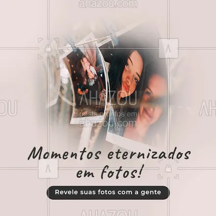 posts, legendas e frases de fotógrafos & estúdios de fotografia para whatsapp, instagram e facebook: Eternize momentos em papel colorido que cabe na palma da sua mão! #ahazoufotografia #photooftheday #picoftheday #fotografiaprofissional #photo #photography #foto