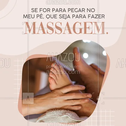 posts, legendas e frases de massoterapia para whatsapp, instagram e facebook: Se for só para perturbar, eu passo, viu? 😝😂😂
#AhazouSaude #massagem  #massoterapeuta  #massoterapia  #quickmassage  #relax 