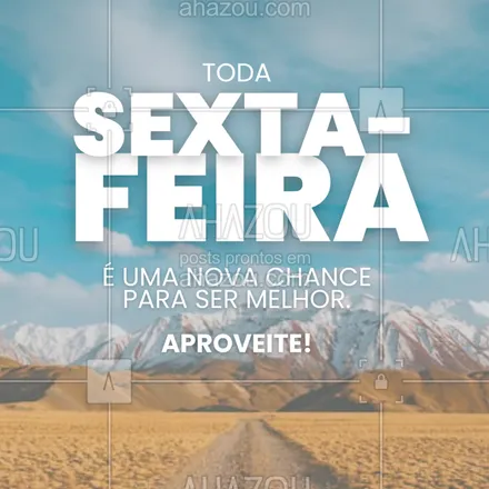 posts, legendas e frases de posts para todos para whatsapp, instagram e facebook: Não importa o que aconteceu até aqui, use a sexta para se renovar e crescer. Você merece!
#sexta #motivacional #crescimento #frasesinspiradoras #vemsextou