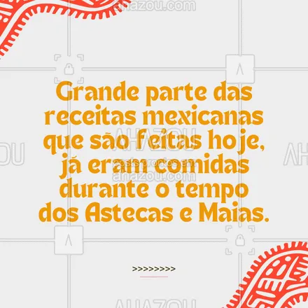 posts, legendas e frases de cozinha mexicana para whatsapp, instagram e facebook: Hoje é dia de curiosidades por aqui! Comente aqui se você já conhecia alguma dessas curiosidades 😉
#ahazoutaste  #comidamexicana  #cozinhamexicana  #nachos  #vivamexico #curiosidade