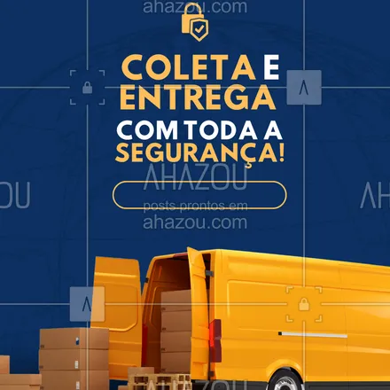 posts, legendas e frases de carreto & mudança para whatsapp, instagram e facebook: Precisa transportar algo importante? Conte com nosso serviço de coleta e entrega, feito com agilidade e segurança. Entre em contato e agende já o seu transporte! 📞
#ColetaEEntrega #TransporteSeguro #SoliciteJá #EntreEmContato