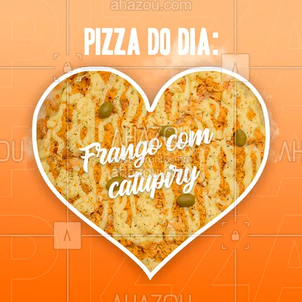posts, legendas e frases de pizzaria para whatsapp, instagram e facebook: Quem aí ama uma pizza de frango com catupiry levanta a mão ?‍♀‍?‍♂‍! Aproveite e peça já a sua! #pizzaria #pizza #pizzalife #ahazoutaste #pizzalovers #sabores #pizzadefrangocomcatupiry #frangocomcatupiry