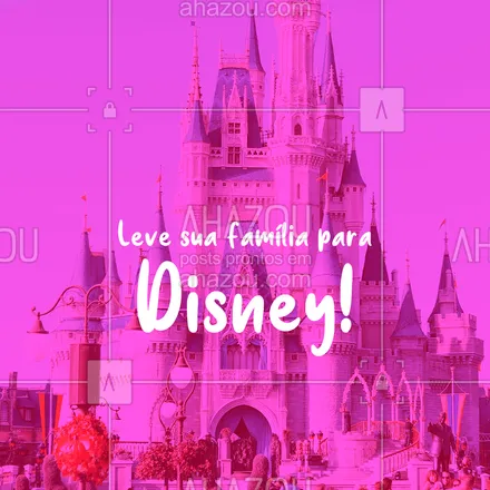 posts, legendas e frases de agências & agentes de viagem para whatsapp, instagram e facebook: Sua família pode conhecer a Disney e você paga muito menos do que pensava! Corra para aproveitar as nossas ofertas!
#Viagem #AhazouTravel #Disney #Pacotes  #viageminternacional
