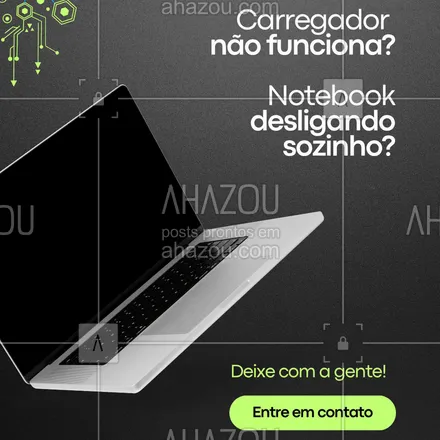posts, legendas e frases de computadores, celulares & tablets para whatsapp, instagram e facebook: Se o seu notebook está com problema na fonte, na bateria ou não está ligando, não espere mais!
Chama no WhatsApp e agende o reparo com nossa equipe especializada!
#notebookcomproblema #consertonotebook #baterianotebook #assistenciatecnicainformatica #tecnologia #reparonotebook #suportetecnico