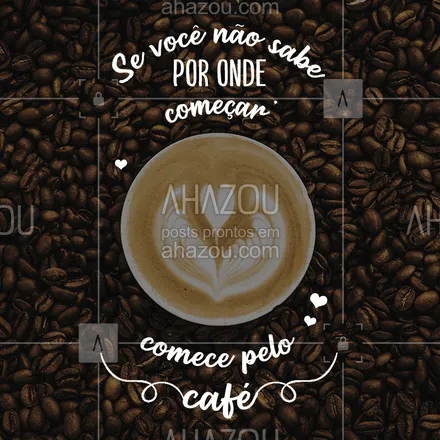 posts, legendas e frases de cafés para whatsapp, instagram e facebook: Vem tomar um café quentinho, pra começar seu dia melhor ☕❤ #cafe #bomdia #ahazou #motivacional #bandbeauty 