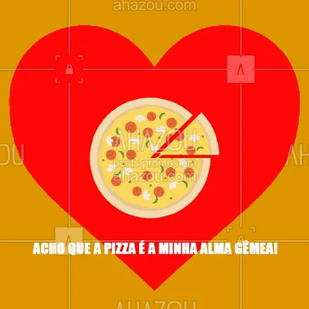 posts, legendas e frases de pizzaria para whatsapp, instagram e facebook: E aí, quem se identifica com essa frase? Já pediu sua pizza hoje? #pizza #diadosnamorados #engraçado #ahazoupizza #ahazou