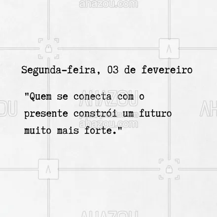 posts, legendas e frases de posts para todos para whatsapp, instagram e facebook: ✨ A vida está acontecendo agora. Se a sua mente vive no passado ou ansiosa pelo futuro, você perde o poder que só o presente pode te oferecer. Conecte-se com o agora e veja como o futuro se alinha melhor. 🌟 #Presença #Foco #VidaPlena #ahazou #frasesmotivacionais #motivacionais #motivacional #frasedodia