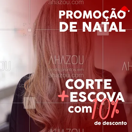 posts, legendas e frases de cabelo para whatsapp, instagram e facebook: ? PROMOÇÃO DE NATAL ? No mês de dezembro você ganha 10% de desconto para deixar suas unhas lindas! ? Aproveite a promoção e agende já o seu horário!
#promoção #ahazou #cabelo #escova #corte