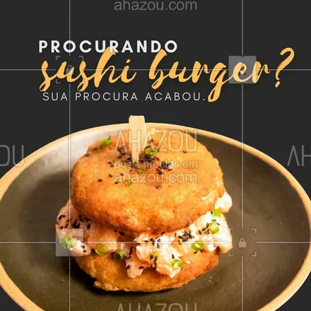 posts, legendas e frases de cozinha japonesa para whatsapp, instagram e facebook: Comida japonesa com qualidade e o preço imbatível. Venha conhecer nosso sushi burger, delicioso. Reúna os amigos e venham provar essa delícia. (inserir número)
 #comidajaponesa  #japa #ahazoutaste #sushidelivery #sushiburger #sushilovers 