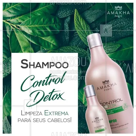 posts, legendas e frases de amakha, revendedoras para whatsapp, instagram e facebook: Shampoo Detox - Amakha Paris⠀
⠀
Limpa a fibra capilar e o couro cabeludo, eliminando resíduos de cosméticos, toxinas e impurezas provenientes de poluição e prepara os cabelos para processos químicos.⠀⠀
⠀
#AmakhaParis #Detox #Shampoo #AhazouAmakha #AmakhaOficial #AmakhaCosmeticos #2019AnoDaAmakha #TremBala