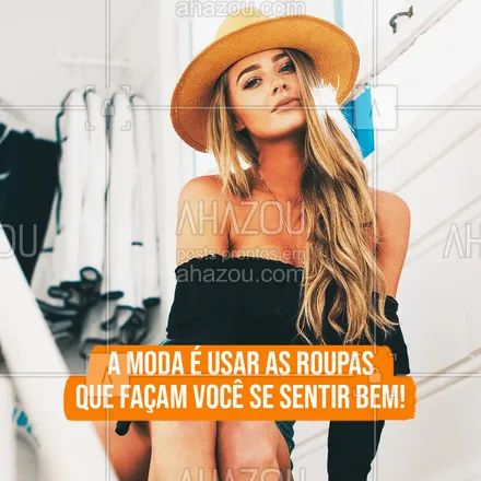 posts, legendas e frases de assuntos variados de Moda para whatsapp, instagram e facebook: Que tipo de roupa você gosta de usar?
#moda #ahazou #roupas