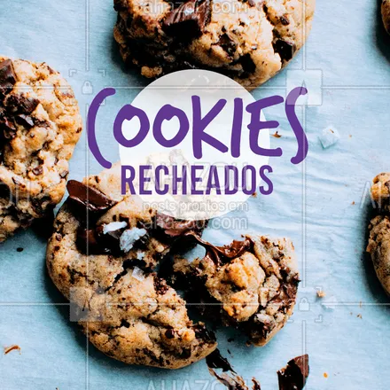 posts, legendas e frases de doces, salgados & festas para whatsapp, instagram e facebook: Aproveite para fazer o seu pedido! #gastronomia #ahazou #cookies #ahazoutaste #doces 