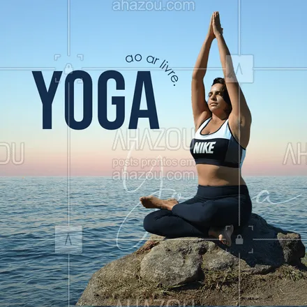 posts, legendas e frases de yoga para whatsapp, instagram e facebook: Venha fazer aulas de Yoga ao ar livre e se conectar não só com o seu corpo, como também com a natureza!
Entre em contato.
#AhazouSaude  #yoga  #yogalife  #meditation  #namaste  #yogainspiration 