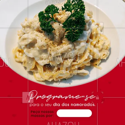 posts, legendas e frases de cozinha italiana para whatsapp, instagram e facebook: Aproveite esse dia especial com as nossa promoção de massas italianas. Peça pelo nosso delivery tel:____________________ ou pelos nossos apps:_________________________________. Mas não deixe de comemorar essa data de um jeito bem especial com quem você ama. ?? #diadosnamorados #amor #promoçao #ahazoutaste #comidaitaliana #massas #cozinhaitaliana #restauranteitaliano #italy #italianfood #pasta #delivery