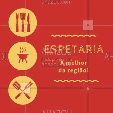 posts, legendas e frases de à la carte & self service, comidas variadas para whatsapp, instagram e facebook: Servimos diversas opções de espetos, venha experimentar! #espetaria #espetos #ahazouapp #restaurante