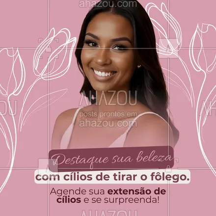 posts, legendas e frases de  para whatsapp, instagram e facebook: Chega de cílios apagados! Dê vida ao seu olhar com uma extensão feita com carinho e técnica.
💬 Vem realçar sua beleza com a gente!

#extensaodecilios #ciliosvolumosos #olharencantador #belezaemfoco #cuidadoscomvoce #nailash #ciliosnaturais #esteticaebeleza #agendeja
