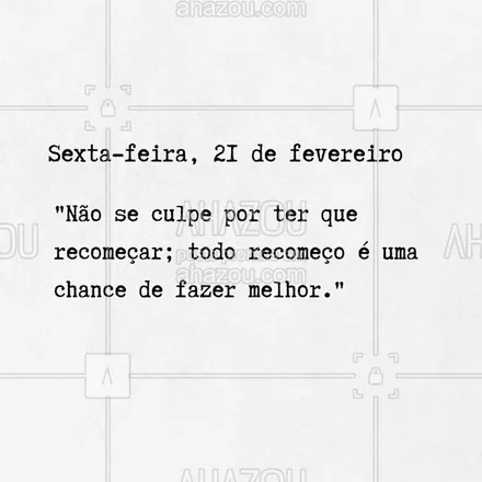 posts, legendas e frases de posts para todos para whatsapp, instagram e facebook: 🌱 Recomeçar não é fraqueza, é sabedoria. Dê a si mesmo a permissão para começar de novo e criar algo incrível. 🌟 #Recomeço #Oportunidade #ahazou #frasesmotivacionais #motivacionais #motivacional #frasedodia
