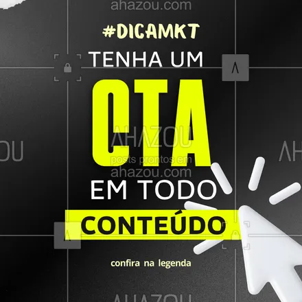 posts, legendas e frases de marketing digital para whatsapp, instagram e facebook: Já reparou como muitos posts terminam sem rumo?
Se você quer que alguém tome uma ação, você precisa pedir por ela.
👉 “Clique no link”, “me chama no direct”, “comente aqui”, “compartilhe”.
Seja claro, direto e objetivo: diga exatamente o que você quer que a pessoa faça.
🎯 Um bom CTA pode ser a diferença entre um post ignorado e uma venda feita.
#calltoaction #ctaeficiente #marketingquevende