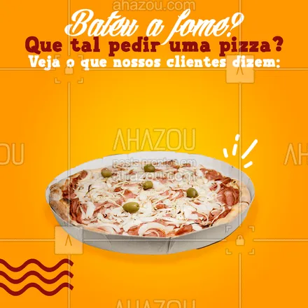posts, legendas e frases de pizzaria para whatsapp, instagram e facebook: Não deixe para depois, peça agora uma pizza quentinha! #ahazoutaste #pizzalife  #pizzalovers  #pizzaria  #pizza 
