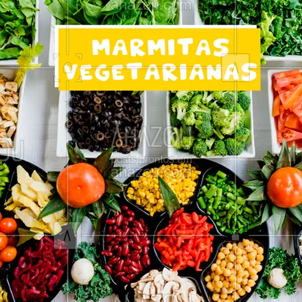 posts, legendas e frases de marmitas, saudável & vegetariano para whatsapp, instagram e facebook: Também pensamos em você que é vegetariano e criamos marmitas vegs.
#veg #vegetariano #marmita #ahazoutaste