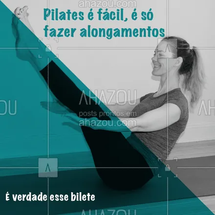 posts, legendas e frases de pilates para whatsapp, instagram e facebook: Quem aí pratica pilates e concorda? ?? #pilates #ahazou #meme #fisioterapia