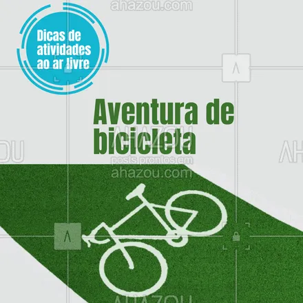 posts, legendas e frases de assuntos variados de Saúde e Bem-Estar para whatsapp, instagram e facebook: Seja em trilhas, ciclovias ou estradas rurais, pedalar é uma forma divertida de explorar o mundo ao seu redor. Coloque seu capacete, sinta o vento no rosto e embarque em uma aventura de bicicleta! 🚵‍♀️🍃 #CiclismoAoArLivre #AventuraDeBicicleta #ExploracaoNatureza #AhazouSaude #bemestar  #cuidese  #qualidadedevida  #viverbem 