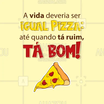 posts, legendas e frases de pizzaria para whatsapp, instagram e facebook: Quem aí concorda? ???? #Pizza #Pizzaria #ahazoutaste #pizzalovers #ahazoutaste 