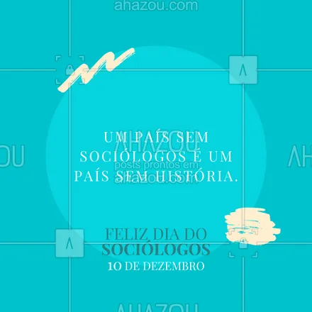 posts, legendas e frases de ensino particular & preparatório para whatsapp, instagram e facebook: O nosso presente é resultado do nosso passado, e um bom sociólogo sabe disso. A história não é um simples conjunto de fatos para ele. Ela é uma estrada, por onde a sociedade caminhou até chegar no que ela é hoje. 
#AhazouEdu #sociedade #sociologo #história #educação 