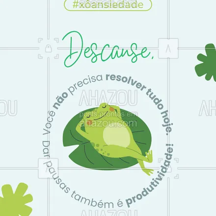 posts, legendas e frases de  para whatsapp, instagram e facebook: Quando a ansiedade aparece, é sinal de que seu corpo pede pausa.
👉 Desacelere, durma bem e tire momentos só seus.
A mente calma toma decisões melhores. 🌿
#ansiedade #saudemental #autocuidado #bemestar #psicologia #autoamor #descanso #equilibrioemocional #motivacao #cuidadoscomamente