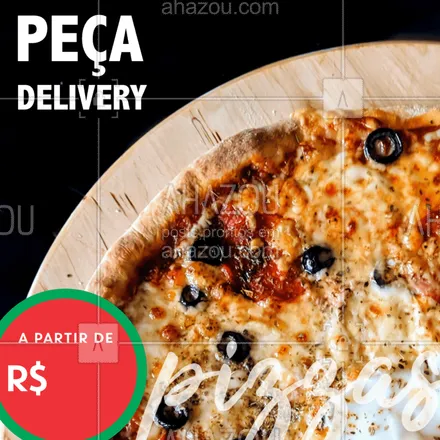 posts, legendas e frases de pizzaria para whatsapp, instagram e facebook: Bateu aquela fome, aquela preguiça de ir pra cozinha e você não pode sair de casa? Peça já sua pizza pelo nosso whatsapp (xx) xxxxx-xxxx!

#pizza #ahazoutaste #delivery #quarentena