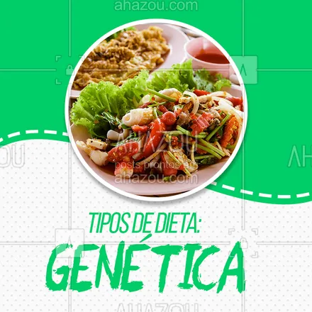 posts, legendas e frases de nutrição para whatsapp, instagram e facebook: ? A dieta genética (ou do DNA) é uma das mais interessantes de se praticar. Como diz o nome, ela é criada com base no código genético da pessoa. Portanto, ela é personalizada, podendo ser uma combinação de diversas dietas, visando o seu emagrecimento.  Gostou?

#Dieta #DietaDoDNA #Saúde #Emagrecimento #Ahazou #bandbeauty