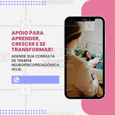 posts, legendas e frases de saúde mental para whatsapp, instagram e facebook: 🌟🧩 "A cada sessão, um novo passo para o equilíbrio emocional e o sucesso educacional. Estamos aqui para apoiar crianças, adolescentes e adultos a alcançarem seu máximo potencial!"
📅 Reserve seu horário e dê início a essa transformação. #AhazouSaude #saudemental #viverbem #qualidadedevida #terapia #terapianeuropsicopedagógica