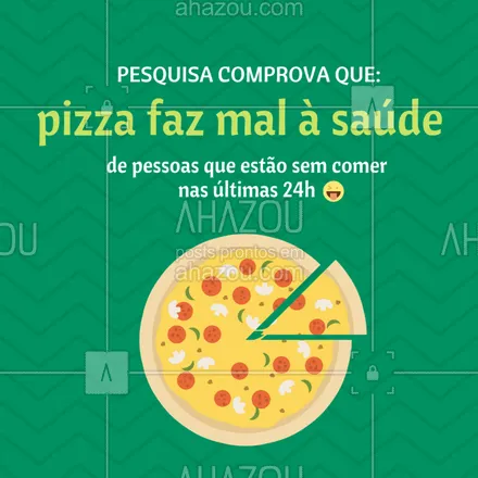 posts, legendas e frases de pizzaria para whatsapp, instagram e facebook: Se as pesquisas estão dizendo é melhor acreditar ????
#ahazoutaste #food #gastro #rodizio #pizza #pizzaria 