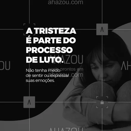 posts, legendas e frases de posts para todos para whatsapp, instagram e facebook: A tristeza é uma reação normal ao luto e pode ajudar a processar o que aconteceu. Tente expressar sua tristeza através da escrita ou da arte, ou mesmo conversar com alguém em quem você confia. É importante encontrar formas saudáveis de lidar com a tristeza. Com o passar tempo, mesmo que ainda exista a dor da perda, gradualmente você vai se sentir melhor e começará a priorizar e ser grato(a) pelo tempo que passaram juntos e pelos momentos felizes. #frases #motivacionais #luto #superação #frasesdeluto #ahazou