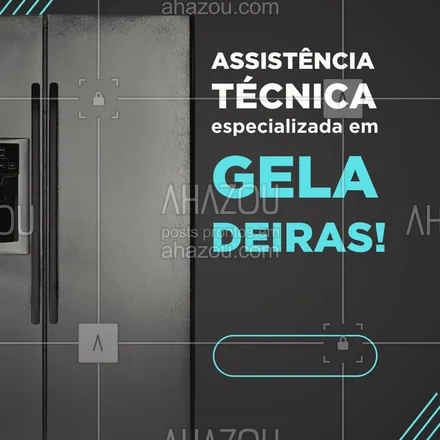 posts, legendas e frases de  para whatsapp, instagram e facebook: Seja frost-free, duplex ou side by side, nós consertamos todas as marcas e modelos! Traga sua geladeira e garanta um serviço de qualidade com profissionais experientes. 📞✨
#AssistênciaTécnica #ConsertoDeGeladeira #ProfissionaisQualificados